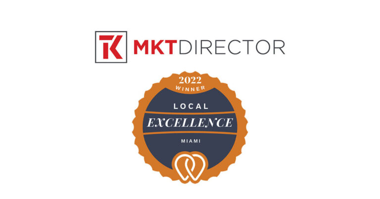 MKTDIRECTOR Announced as a 2022 Local Excellence Award Winner by UpCity!